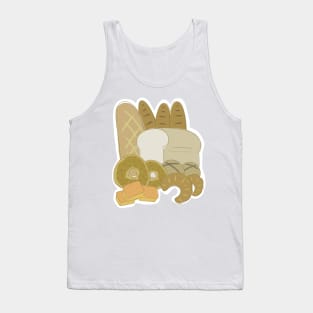 Many Different Breads Drawn Badly Tank Top